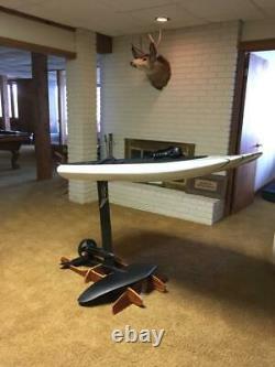 Lift Foils eFoil Electric Hydrofoil Flying Surfboard 5'0 White with 170 Wing