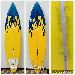 Lightning bolt surfboard