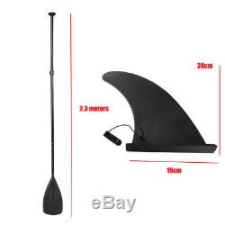 MOHOO Inflatable SUP Stand Up Paddle Board, Paddle, Pump & Carry Bag with Fin US