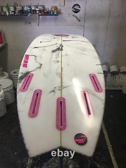 M/O/D surfboard 5-10 x 19.5 x 2.5 Brokeneck fish model