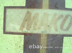 Mako vintage 60's Longboard Surfboard 2673 3745