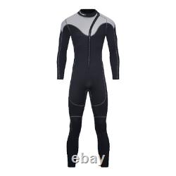 Men 3MM Neoprene Diving Surfing Swimming Full Suits in Cold Water Front zipper