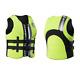 Men's Life Vest Premium Neoprene Lifejacket Front Zipper 2belt Safety Watersport
