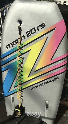 Mint! Rare! 1 1987 Vintage Morey Boogie Board Mach 20rs Thermonuclear Protection
