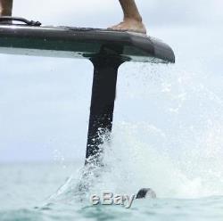 NEW Electronic Surfboard with Carbon Fiber Board and Hydrofoil, 25MPH Remote Motor