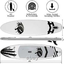 NEW Inflatable Paddle Board Deck Skill Levels Single-layer Surfboard