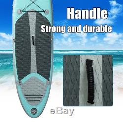 NEW Inflatable Stand Up Surfing Paddle Board SUP Adjustable Paddle Backpack Sets