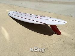 NEW Mike Hynson Custom 9'4 Red Fin Surfboard