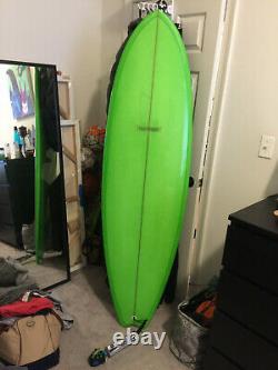 NEW Modern Surfboards green BLACKFISH 6' 4 with board bag + more PICK UP ONLY