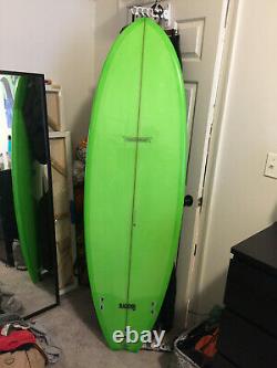 NEW Modern Surfboards green BLACKFISH 6' 4 with board bag + more PICK UP ONLY