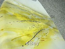 NEW Wave Zone Classic Fish 48 Fiberglass Skimboard Yellow