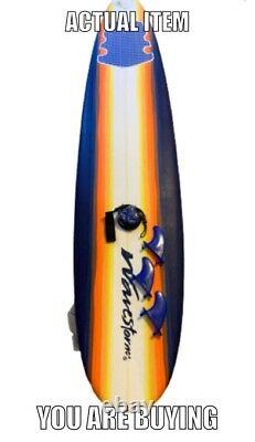 NIB Wavestorm 8ft Classic Surfboard Foam Wax Free Soft Top Longboard