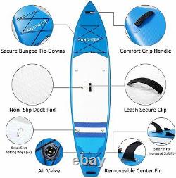 New 11' Inflatable Stand Up Paddle Board Lightweight All Round with Accessories