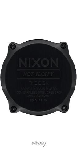 Nixon Disk Surf Watch Black / Black / Negative