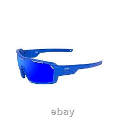 OCEAN CHAMELEON Floating Sunglasses Kiteboarding Surf Matte Blue & Blue Lens