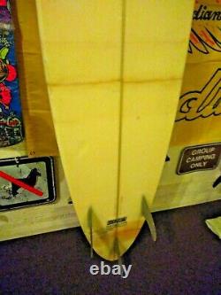 OLD SCHOOL Vintage surfboard Town and Country big wave gun -repaired-SEE PHOTOS