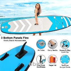 Paddle Board Inflatable 10FT Stand Up SUP Surfboard with Complete Kit 6'' Thick