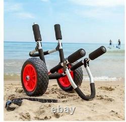 Paddle Board Standup Carrier Dolly Rack Surf Cart Aluminum Trolley Stand Up SUP