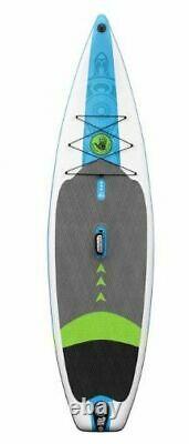 Performer 11' Blue Ocean Edition Inflatable Stand Up Paddle Board (isup) With Ba