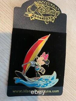 Pin 40103 Disney Auctions Water Sports (Minnie Mouse) WIND SURFING LE 100