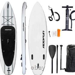 Premium 10'6 Inflatable Stand Up Paddle Board Surfboard withAccessories 6 Thick