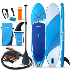 Premium 11' Inflatable Stand Up Paddle Board SUP Surfboard with Electric Pump US
