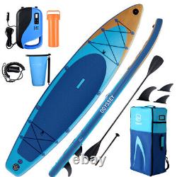 Premium 12FT Inflatable Stand Up Paddle Board 6'' Thick SUP with Electric Pump