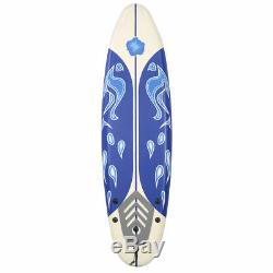 Premium 6' Surfboard Foamie Boards Surfing Body Boarding Beach Outdoor White