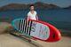 Pro6 P6-360 Isup Inflatable Stand-up Paddle Board 144x32x6, 12' 0 Teal-red