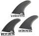 Quiksilver Layer Surfboard Fin Set Large New