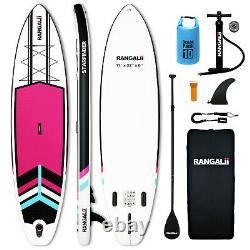 RANGALii 11'x32x6 Inflatable Stand Up Paddle Board SUP Surfboard with Complete