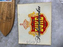 RARE Duke Kahanamoku Collection Vintage Surfing Card Hawaii Freemason Olympian