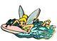 Rare Le 100 Disney Auctions Pin? Tinkerbell Tink Water Sports Surfing Surf Beach