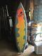 Rare Vintage 80s Local Motion-pat Rawson Surfboard Withnew Wave Art