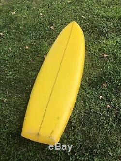RARE Vintage Hobie Surfboard 69 Positive Force IV Munoz Terry Martin Twin Fin