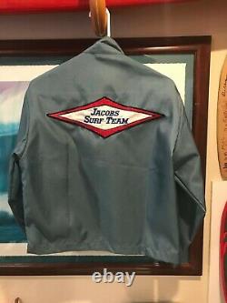RARE Vintage JACOBS Surf Team Jacket Surfboards Clothing Hermosa Beach Hap SizeS
