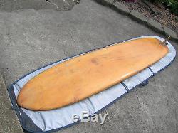 RARE vintage hobie balsa wood surfboard 1950s longboard surfer surfing surf