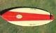 Robert August Surfboard 7'3 Round Tail Tri Fin Vintage 1980's
