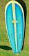 Robert August Surfboard 9' Round Tail Single Fin Vintage 1980's