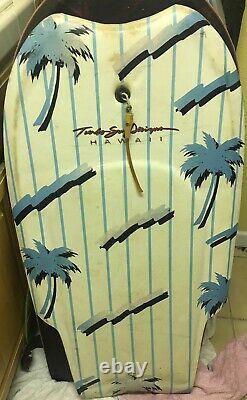 Rare Turbo Surf Designs Hawaii Boogie Board Turbo XTC Vintage Bodyboard