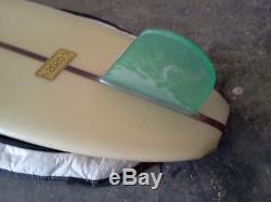 Rare Vintage 1964 Hobie Surfboard Very Clean \ 1966 Newport Beach Surf License