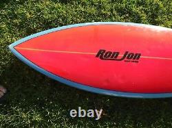 Reduced! Ronjon Ron Jon Surfboard Shortboard 5'10 Preowned Good Cond