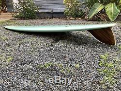 Restored 1962 Jeffrey Dale Longboard 94 Vintage Surfboard 1960s Custom Bing