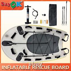 SAYOK for Professional Emergency Rescue by Lifeguards Inflatable Floating Mat