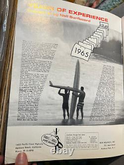 SIGNED By LeRoy Grannis Vintage International SURFING Magazine August 1965