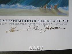 SIGNED John Severson Doodle Surfer Signature Expo Surf Related Art Event Poster