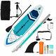 Silyinteres 10' 6'' Thick Inflatable Stand Up Paddle Board Wide Stance Sup Kit