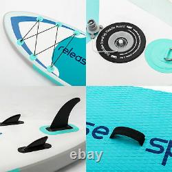 SILYINTERES 10' 6'' thick Inflatable Stand Up Paddle Board Wide Stance SUP kit