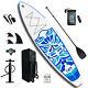Sup Inflatable Stand Up Paddle Board 10'6x33x6 /ad Paddle, Backpack, Leash, Pump