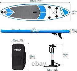 SUP Stand Up Paddle Board Set 6 inch Thick ISUP Surf Board with Air Pump, Bag